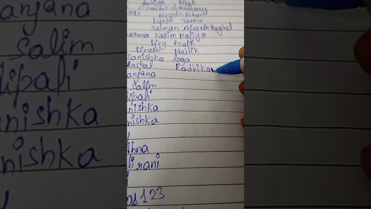 Suhani Arts 786 is live writing name live ❤️#live name writing #writing names live 😍#name art