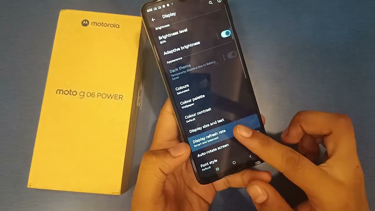 Moto G06 Power — Как исправить проблему с зависанием