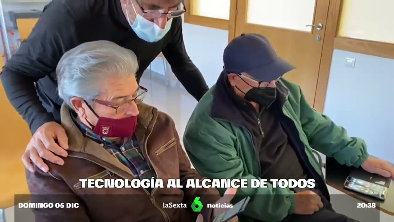 laSexta Noticias. Cibervoluntarios al rescate de los mayores