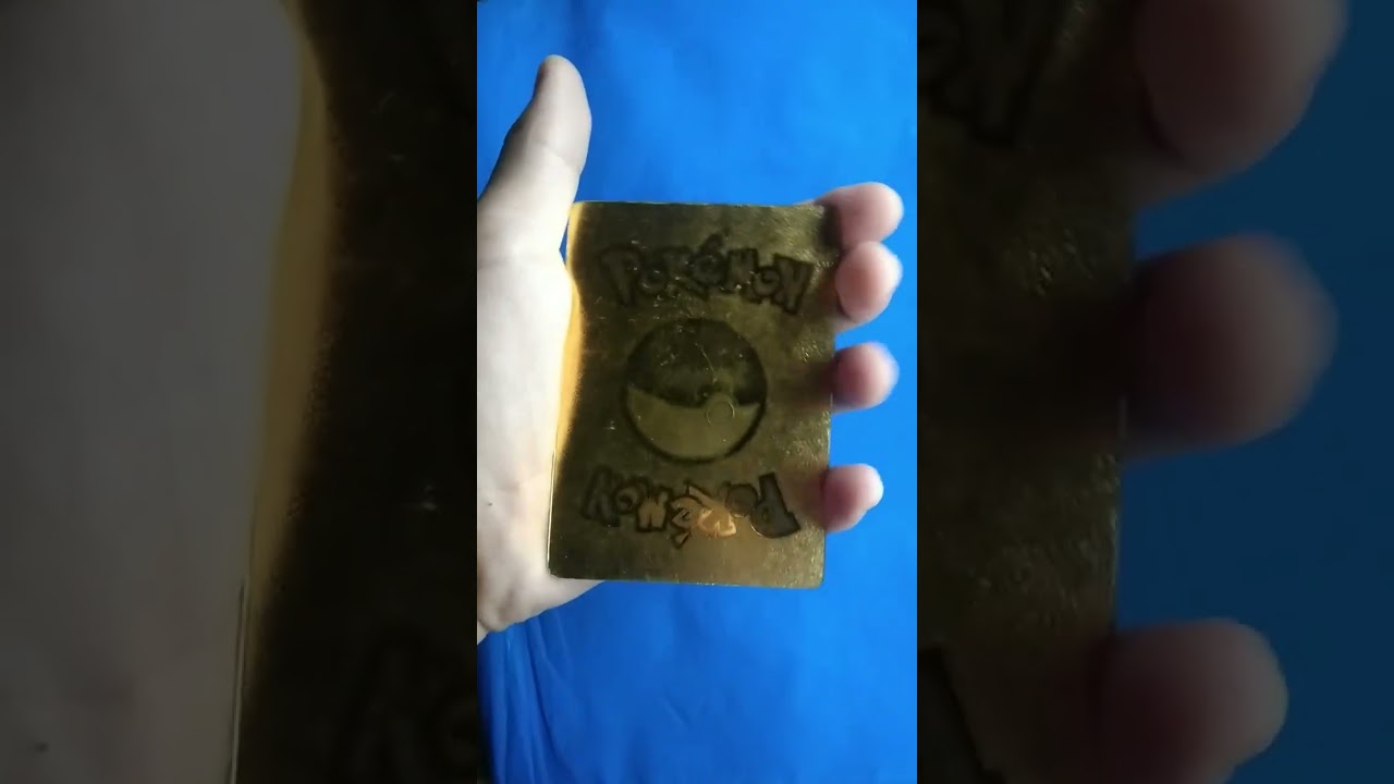 Ultra Charizard GX golden Pokemon card 150000 hp