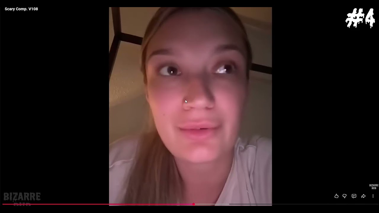 Reacting To Scary Vids On Youtube! ft. PAT4037