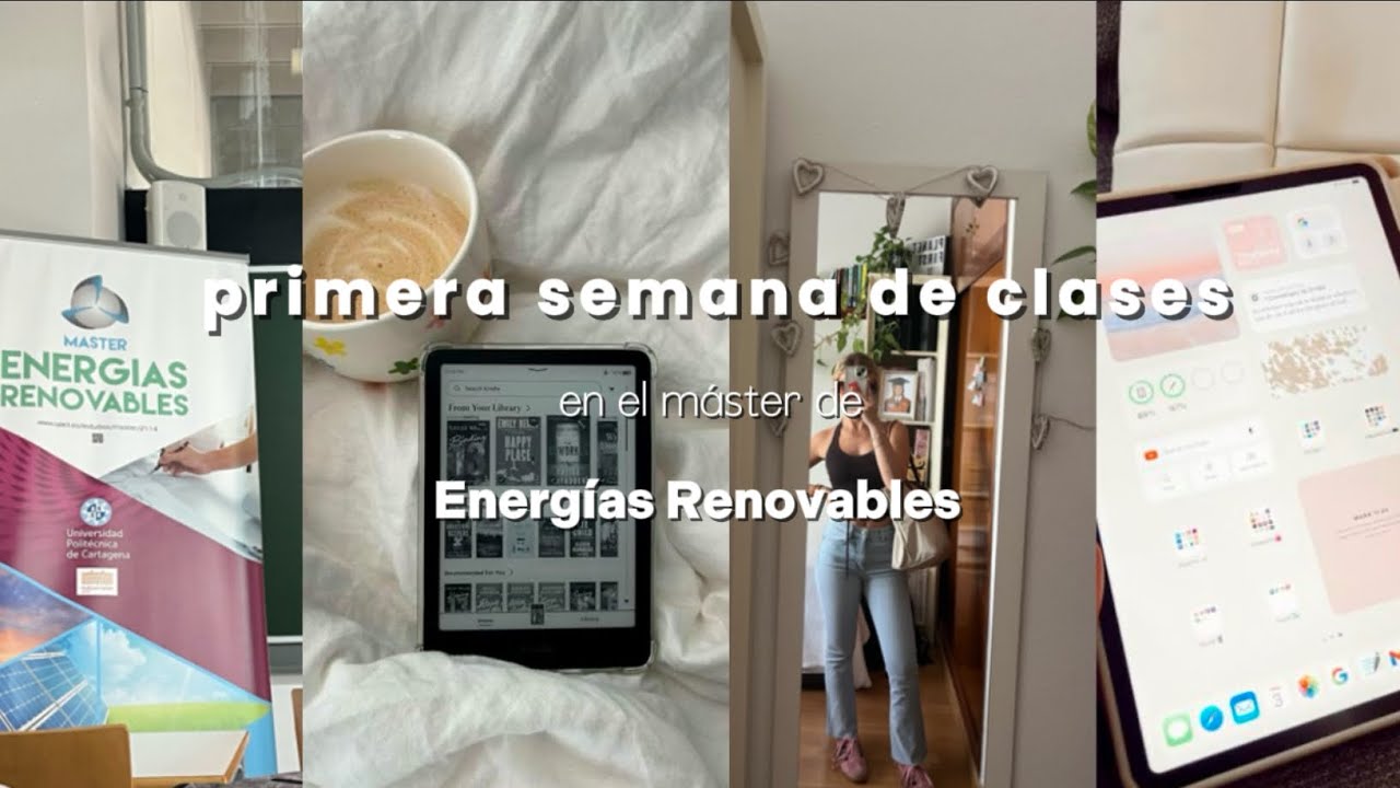 master diaries | primera semana de clases en el máster de energías renovables♻️