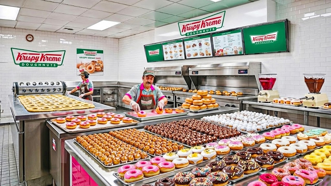 How It's Made: Krispy Kreme Donuts, Pringles & KitKat