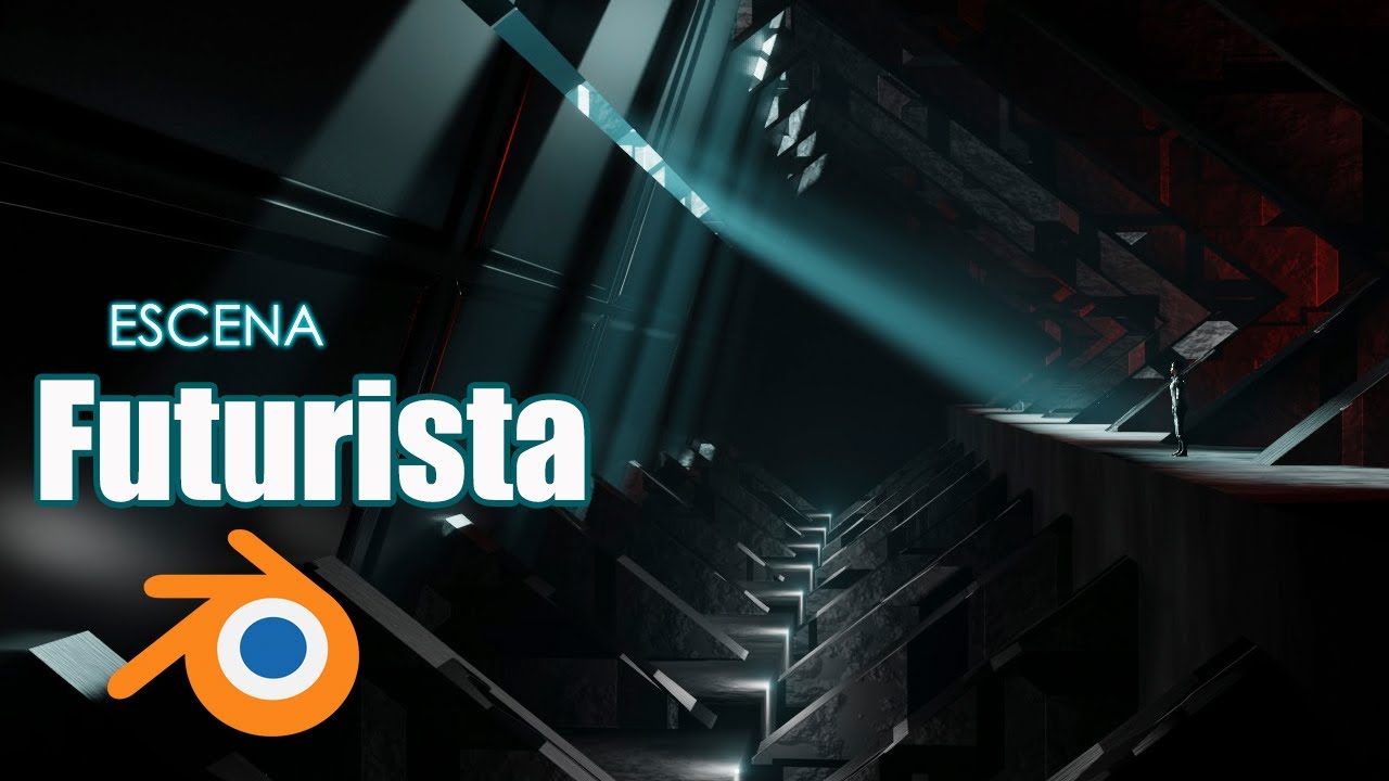 Blender en Español: Haz una escena futurista paso a paso