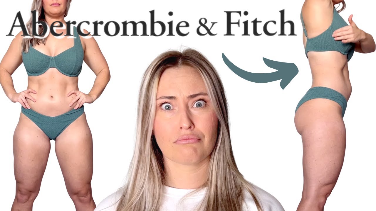 ABERCROMBIE AND FITCH SWIMSUIT TRY ON REVIEW / WOMEN'S CURVE LOVE BIKINI HAUL
