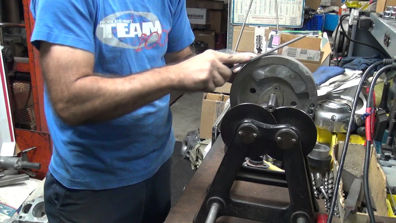 45ci wl wla flywheel balancing #104 rebuild crankshaft harley 45 flathead by tatro machine