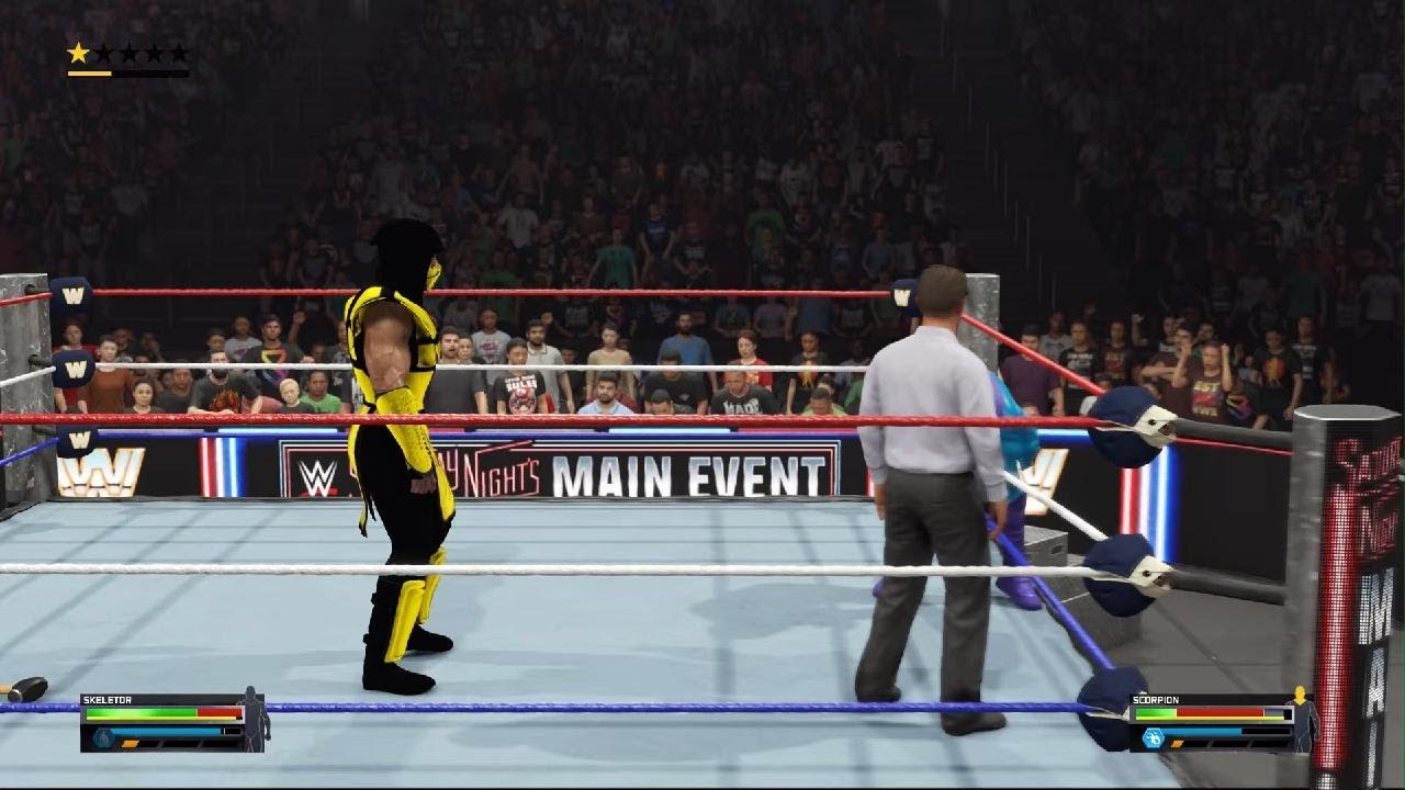 WWE 2K25: Skeletor vs. Scorpion