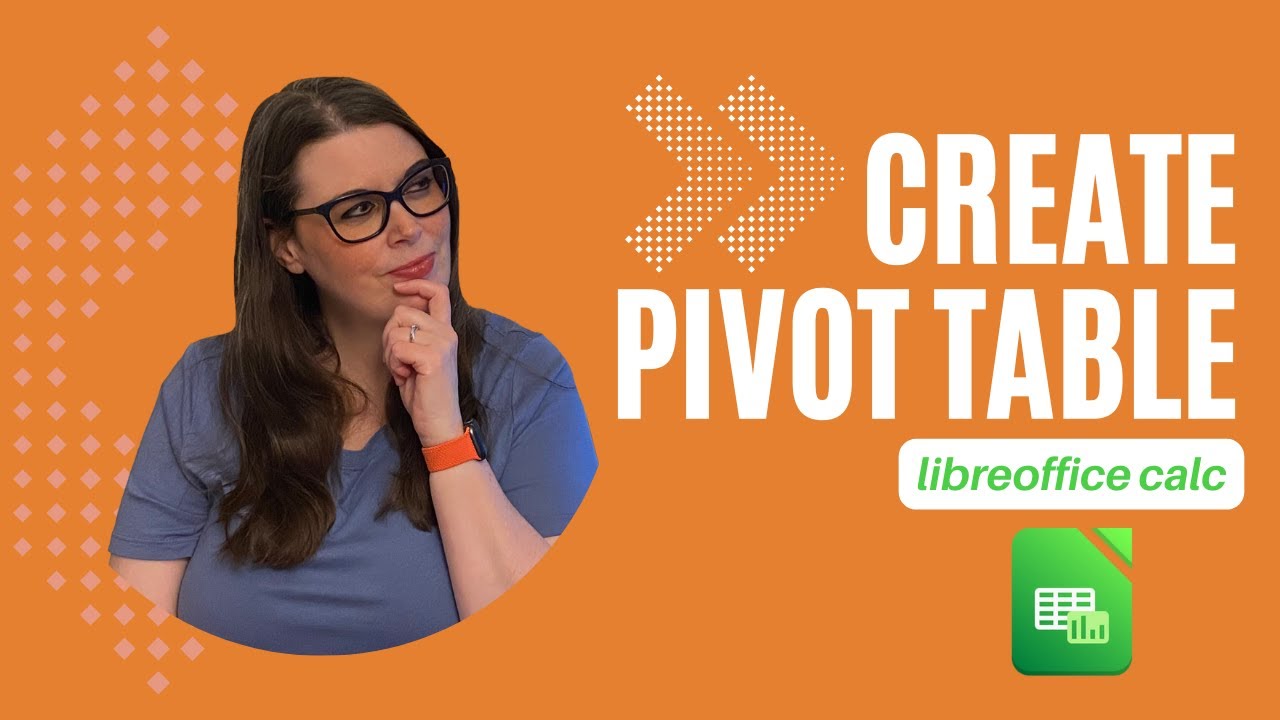 Как создать сводную таблицу в LibreOffice Calc