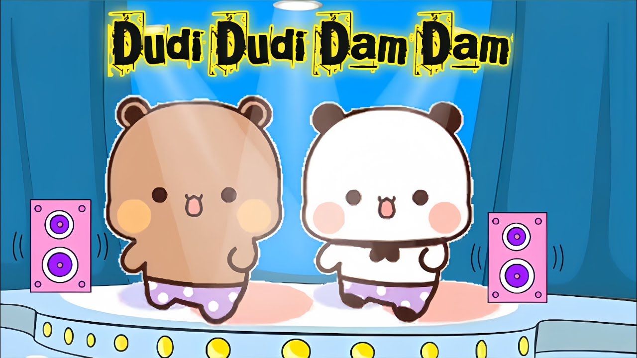 Dudi Dudi Dam Dam By Bubu Dudu | Bubu Dudu Dance | #cute #funny #bubududu #dance #peachgoma