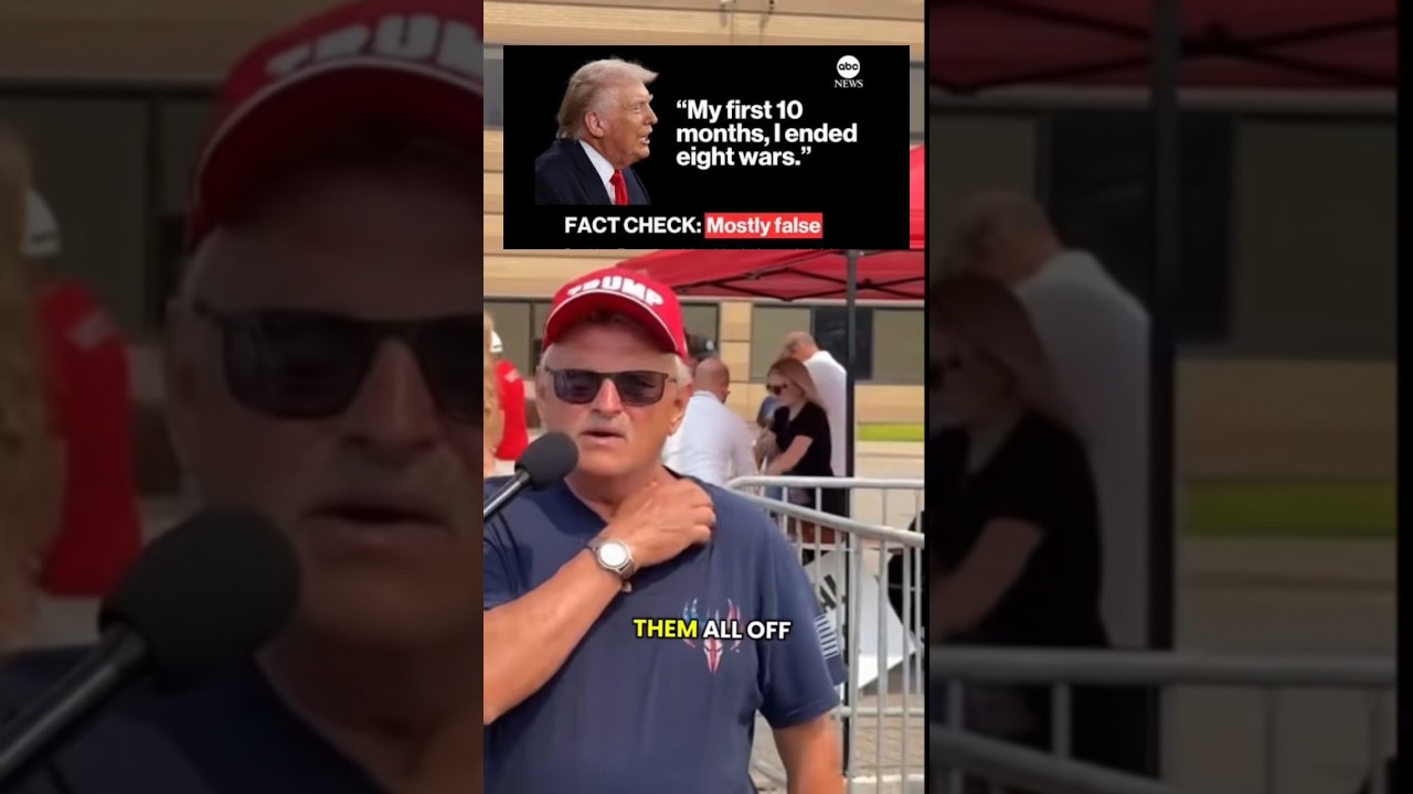 Сторонники MAGA повторяют слова Трампа, не зная фактов #fdt #fafo #maga #либерал #трамп #политика...
