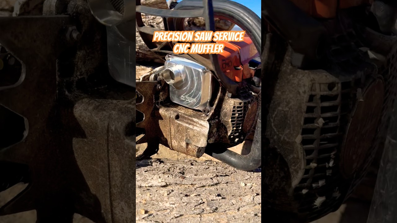 STIHL MS261 Ported CNC Muffler from Precision Saw Service. Here&rsquo;s my Wildland Fire saw! #stihl