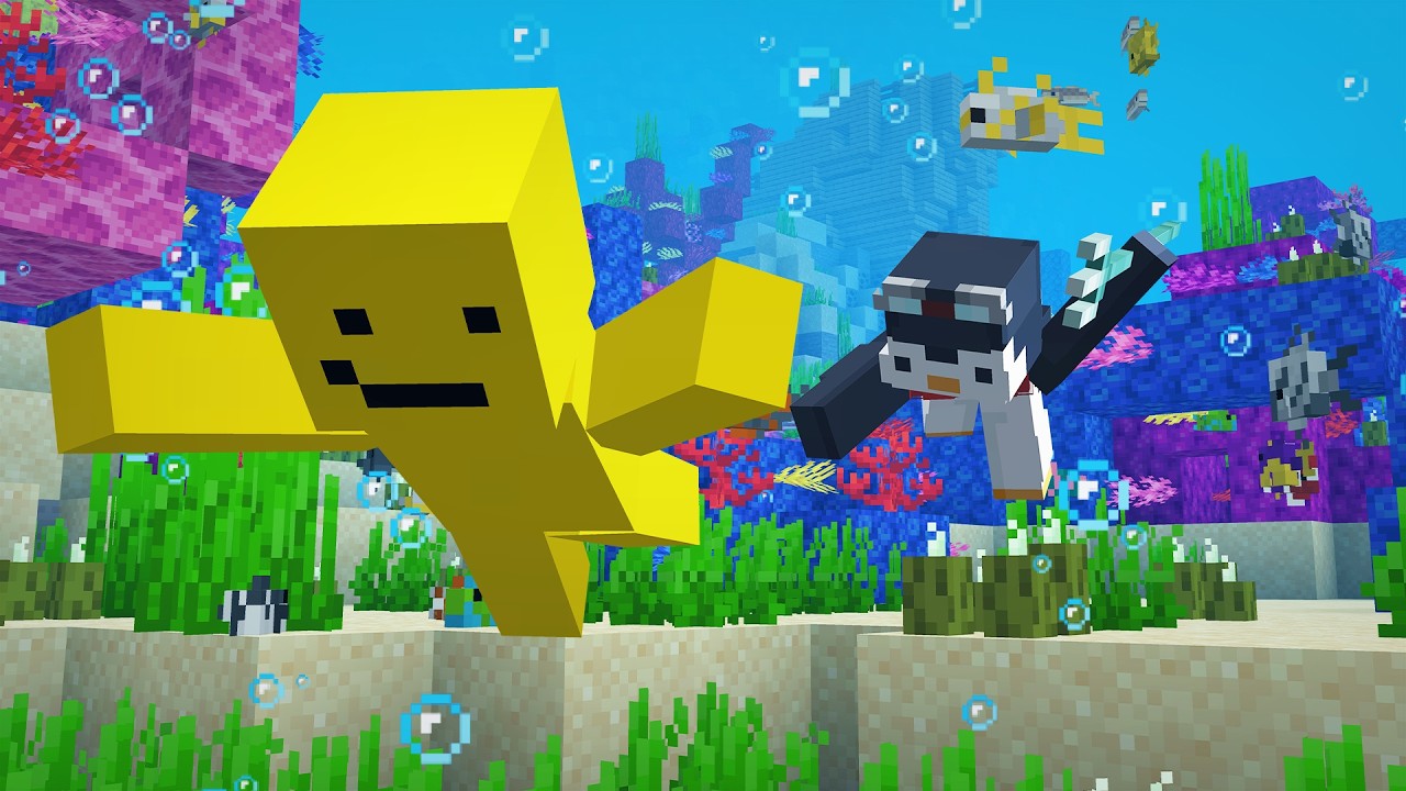Przetrwalismy 24 godziny pod woda w Minecract