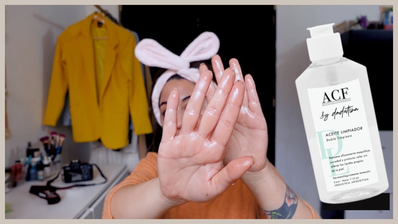 DESMAQUILLA UNA MARAVILLA? A prueba el aceite de limpieza de ACF by Dadatina