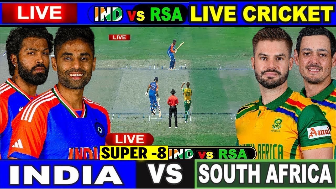 🔴 India Vs South Africa T20 World Cup 2026 LIVE: IND vs SA Live Score | IND vs SA LIVE Match Score
