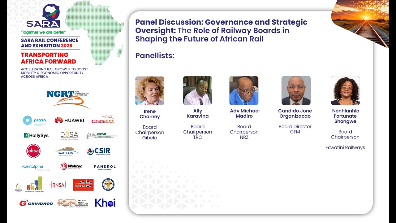 2025 SARA RAIL CONFERENCE - BOARD CHAIRPERSONS PANEL DISCUSSION