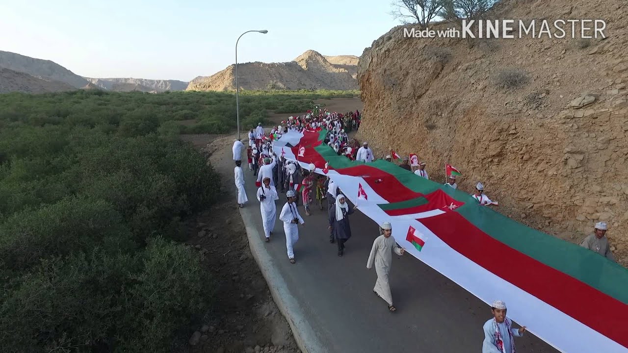 مسيرة وﻻية مسقط 20 نوفمبر 2015 بندر الخيران_ مسقط
