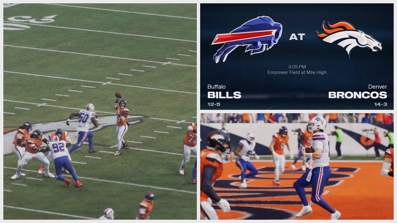 Madden NFL 26 | Divisional Round: Bills vs Broncos 
