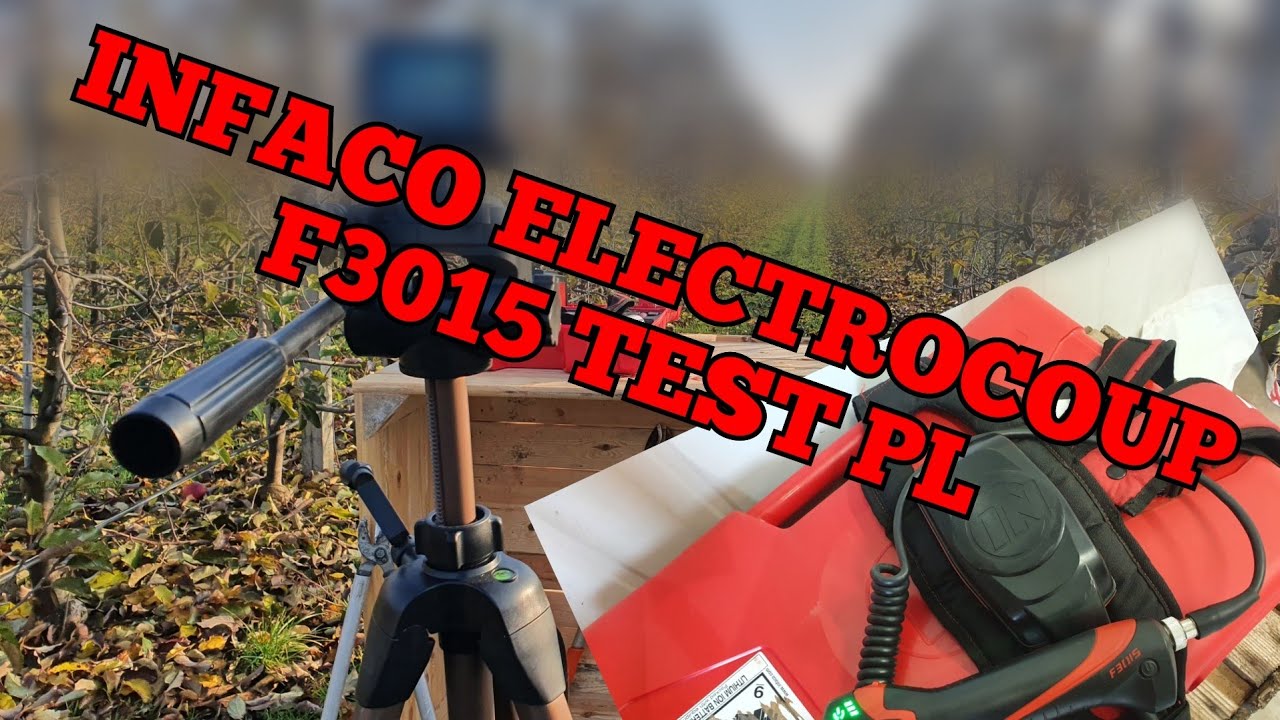 INFACO ELECTROCOUP F3015 *****RECENZJA SADOWNIKA PL*****SEKATOR ELEKTRYCZNY*****CIĘCIE SADU 2021