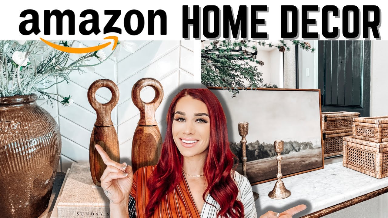 AMAZON HOME DECOR HAUL || DESIGNER LOOKS FOR LESS || AESTHETIC  2023