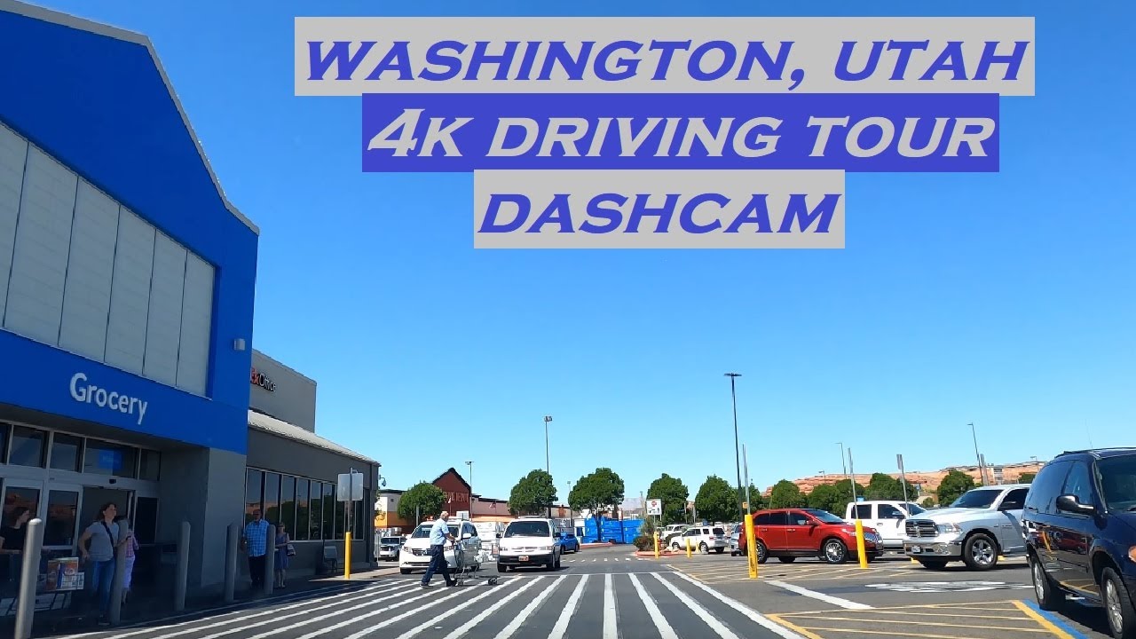 Washington, Utah | 4k Driving Tour | Dashcam