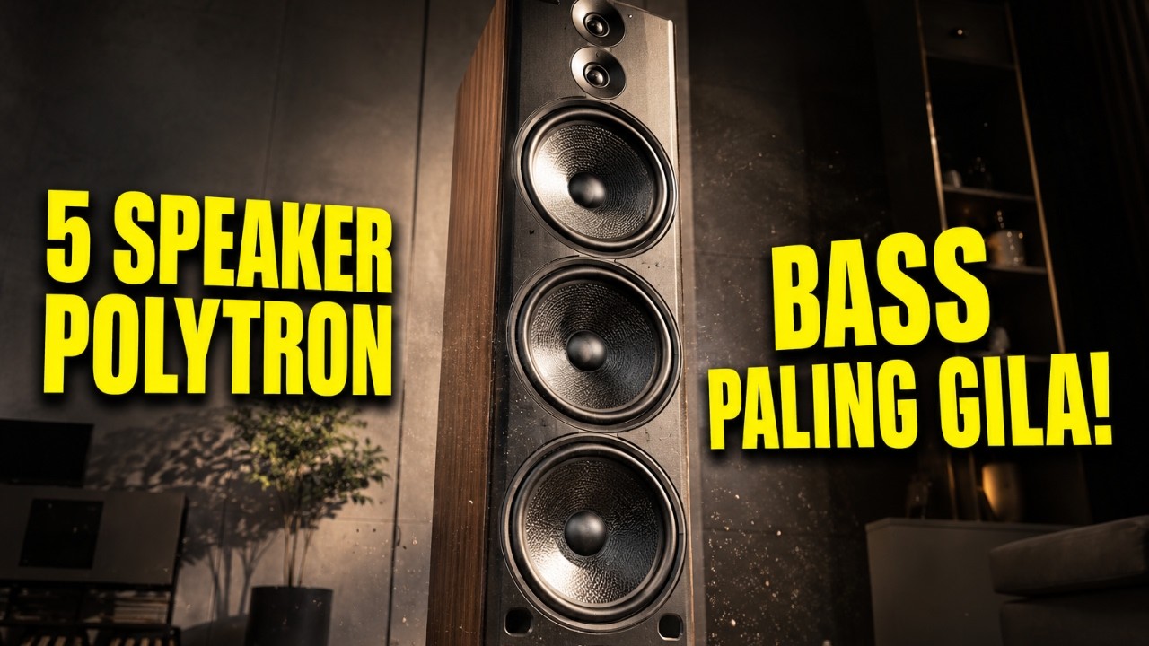 BASS PALING GILA! 5 Speaker Aktif Polytron 2-3 Jutaan 2026!