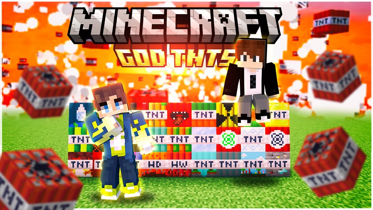 NEW GOD TNTs DESTROYED OUR MINECRAFT WORLD | Minecraft in Telugu