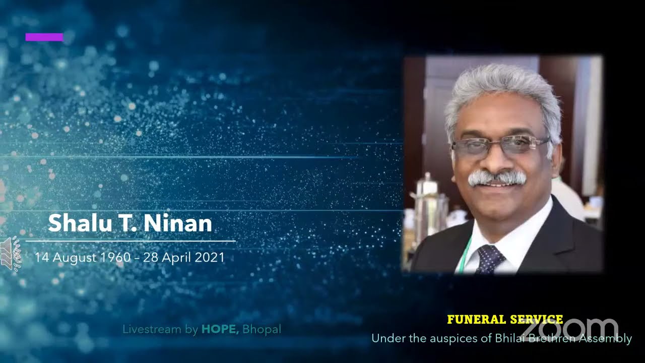 HOME VIEWING & PRAYER - Evg. Shalu T. Ninan