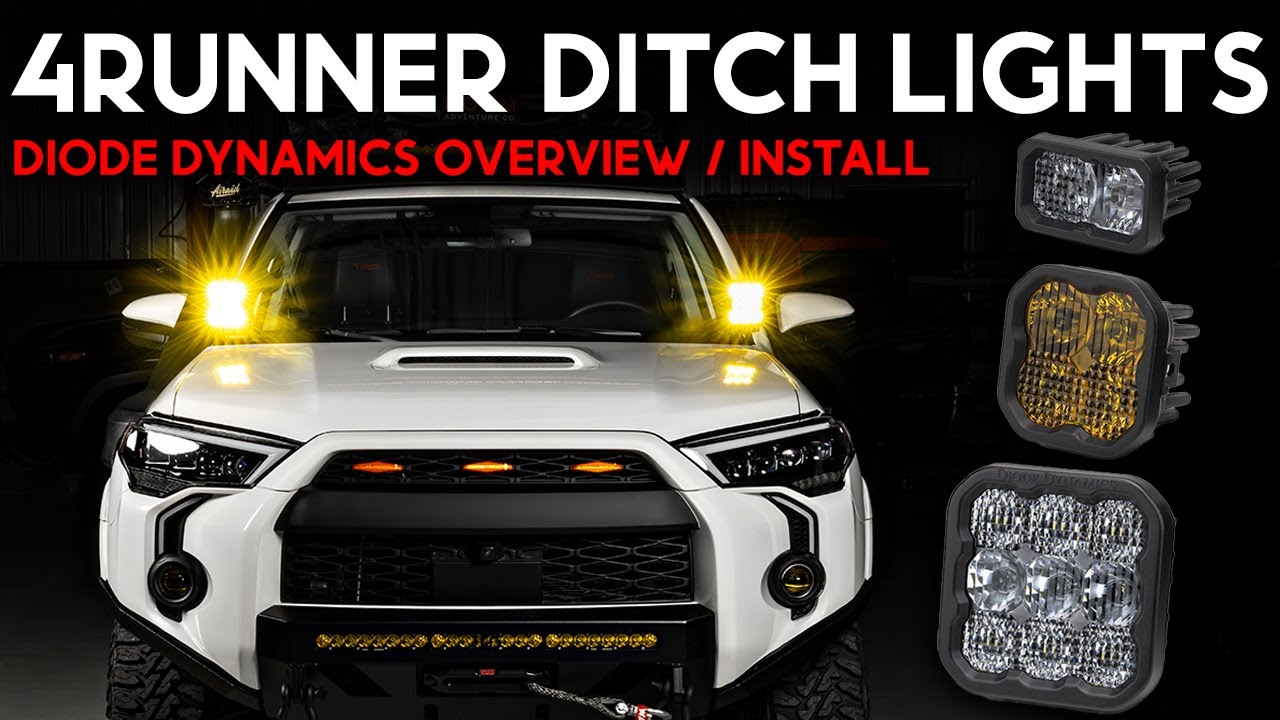 Diode Dynamics 4Runner Ditch Lights | Install And Overview