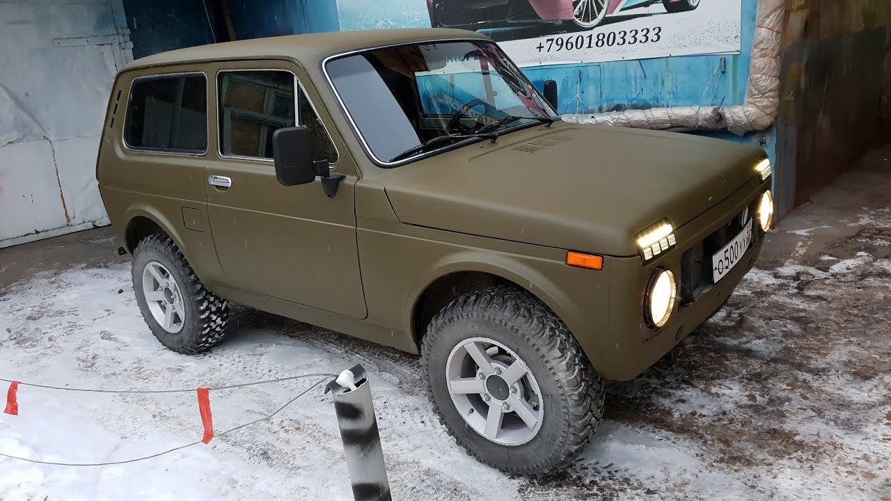 U-Pol Raptor - Нива Т-34 Хаки