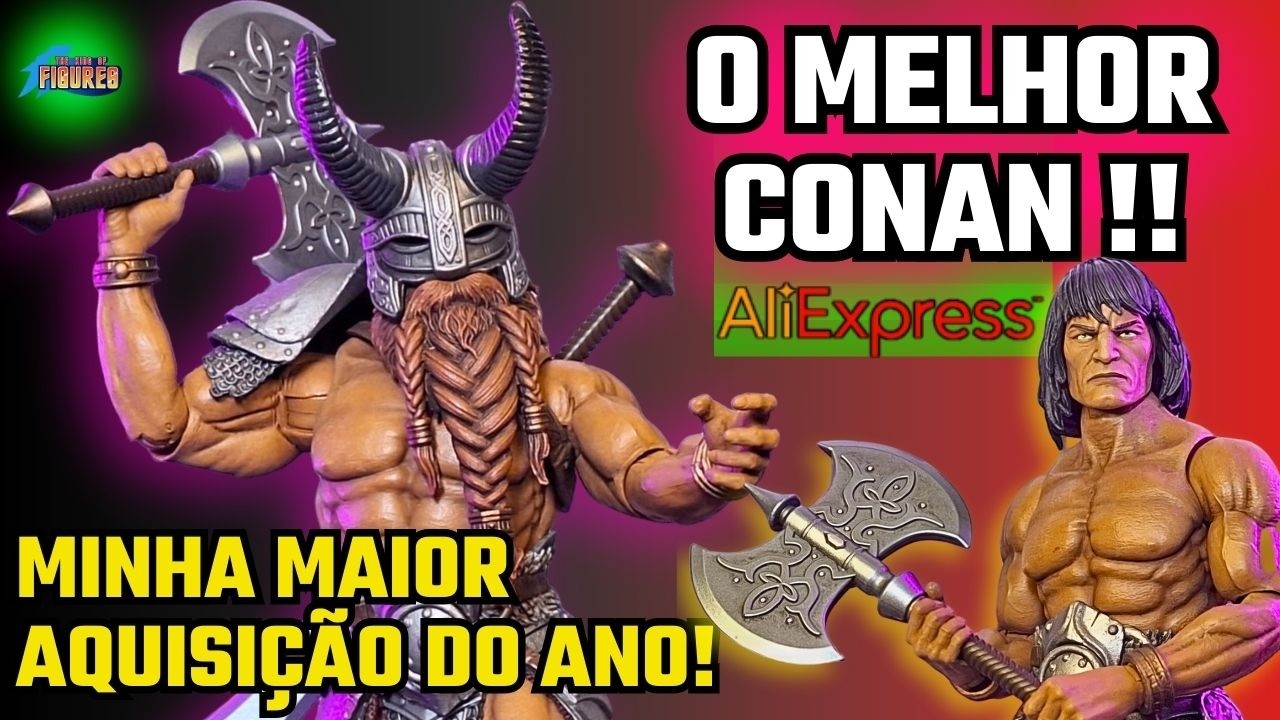 A MELHOR AQUISIÇÃO DE 2025 – Review do Legendary Barbarian Mythic Legions  Action Figures