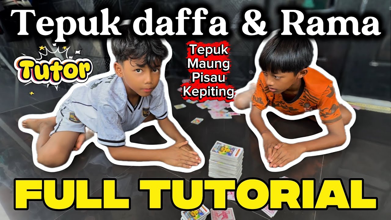 CARA TEPUK KARTU 🔥 VERSI DAFFA & RAMA