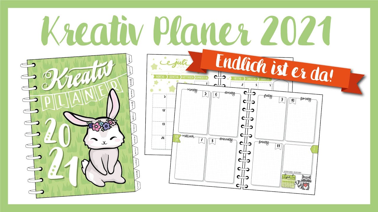 Der Kreativ Planer 2021 ist da! | SammyfimDesigns | DEUTSCH