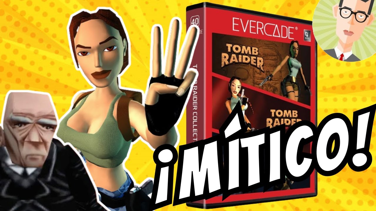 LARA CROFT en EVERCADE es MÍTICA | Tomb Raider Collection 1, Primeras impresiones del GIGACART