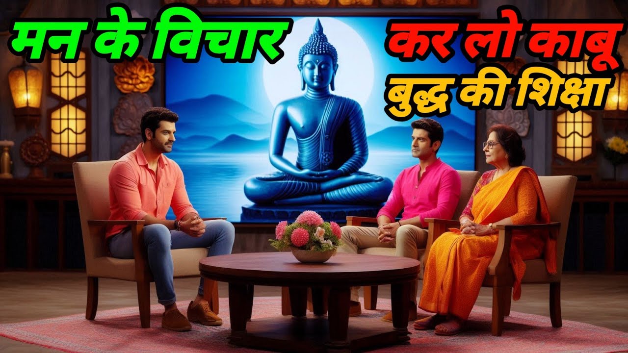 मन के विचार कर लो काबू Control Your Thoughts Before Life Controls You  || बुद्ध की शिक्षा 