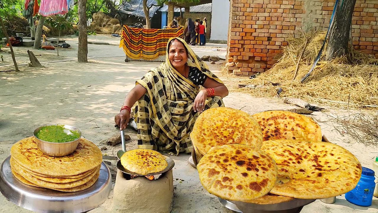 सर्दियों के मौसम में घर पर बनाये आलू के फुले-फुले पराठे || Perfect stuffed aalu ka paratha recipe