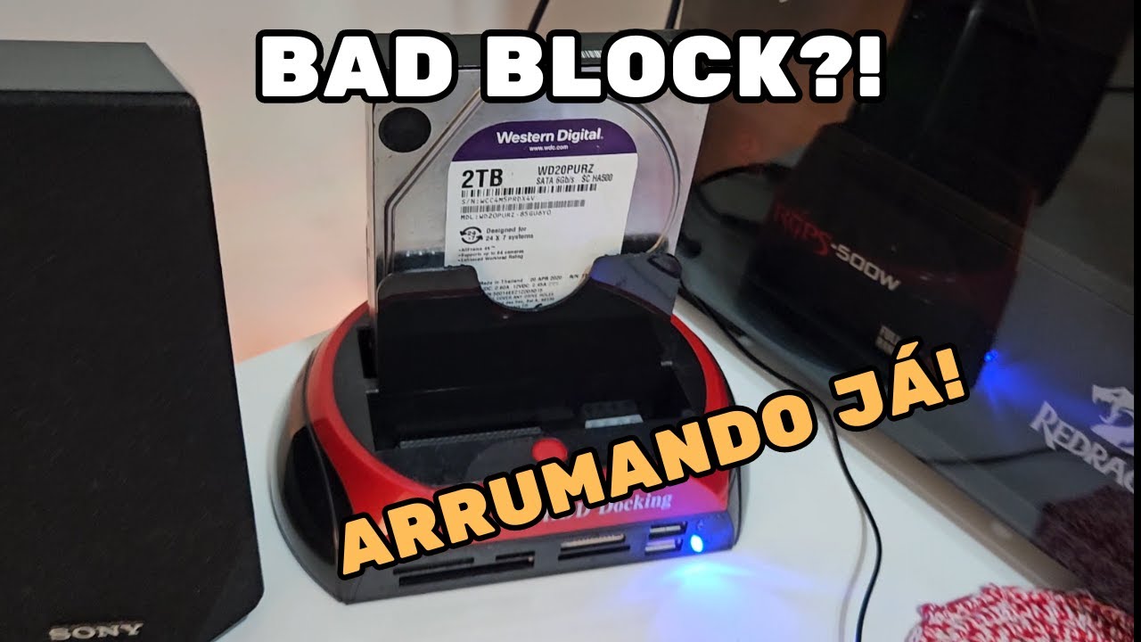 Bad Block no HD? Veja Como Resolver Agora!