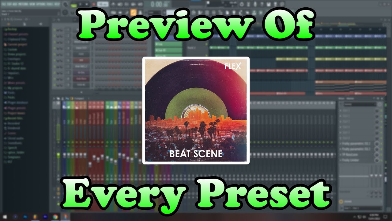 'Beat Scene' [плагин Flex] — Предварительный просмотр всех пресетов — послушайте перед покупкой! ...