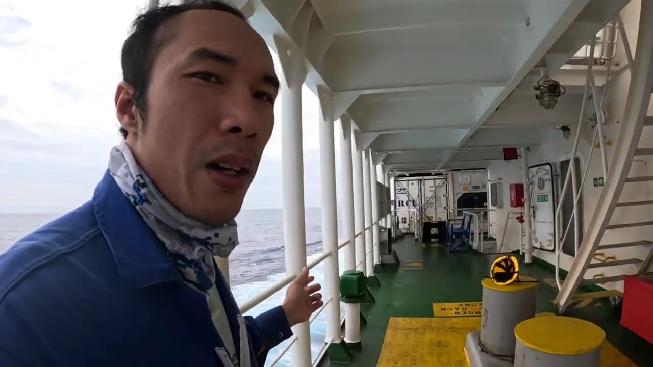  การทำงานบนเรือกับทีมงานที่แฮปปี้