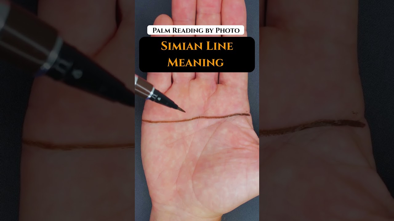 Simian Line Meaning #SimianLineMeaning #PalmReadingLab #PalmReading #Palmistry #RarePalmSigns