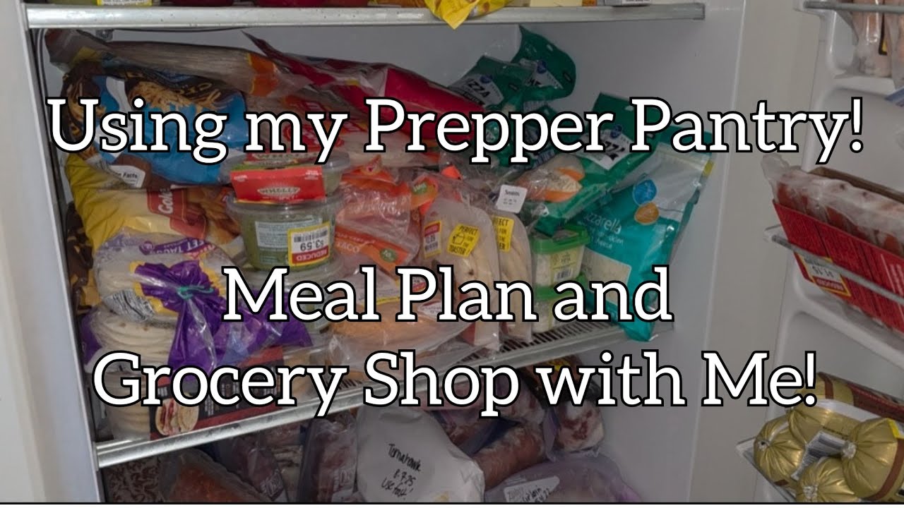 Prices are Outrageous! • Prepper Pantry Meal Plan • Grocery Haul
