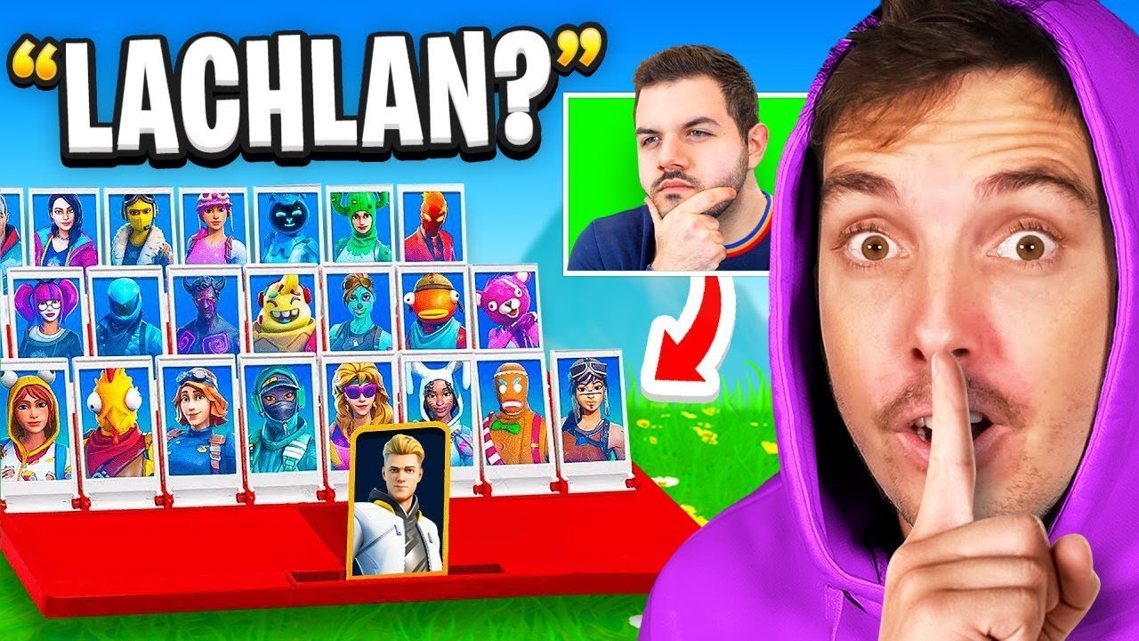 Fortnite GUESS WHO vs LazarBeam!