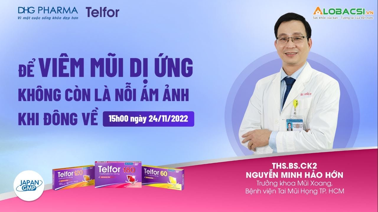 ĐỂ VIÊM MŨI DỊ ỨNG KHÔNG CÒN LÀ NỖI ÁM ẢNH KHI ĐÔNG VỀ