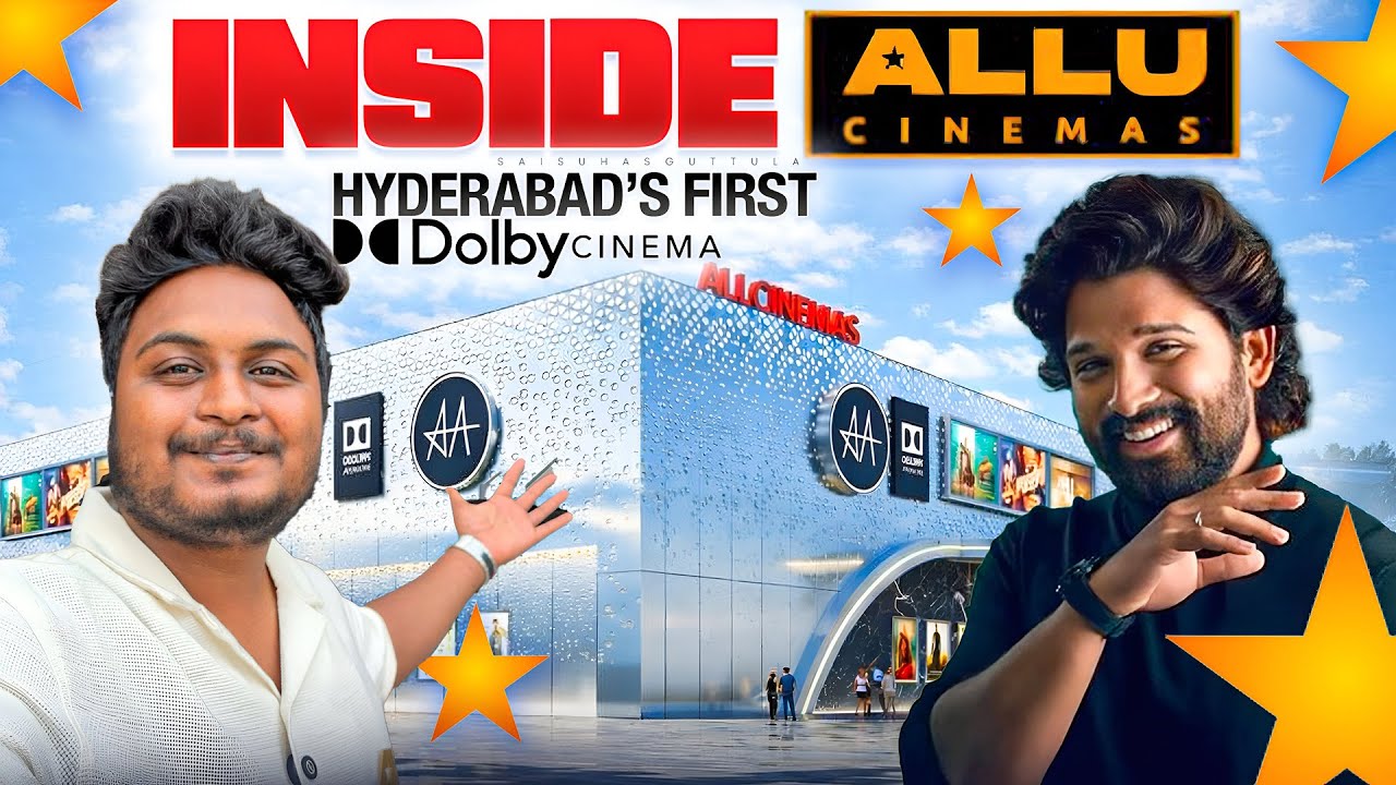 India&rsquo;s Largest Dolby Screen in Hyderabad 🔥| Allu Cinemas Dolby Cinema Kokapet Review 