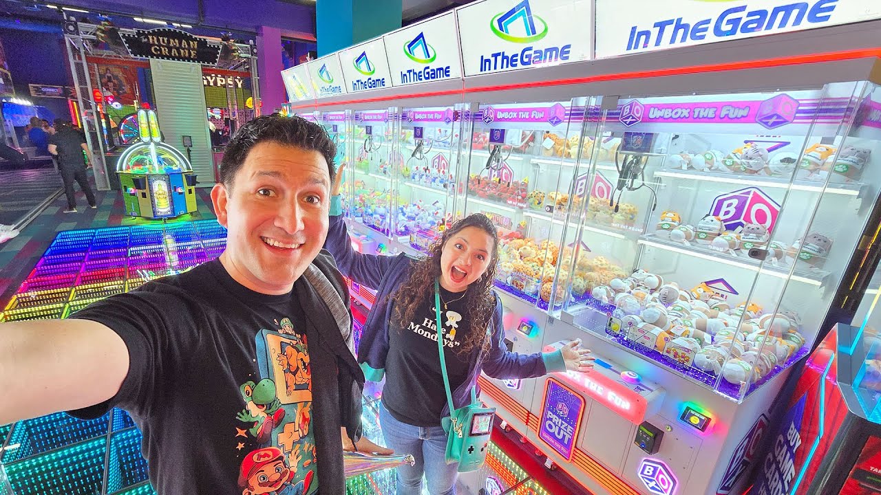 Fremont Street Arcade In Las Vegas! - In The Game Fremont