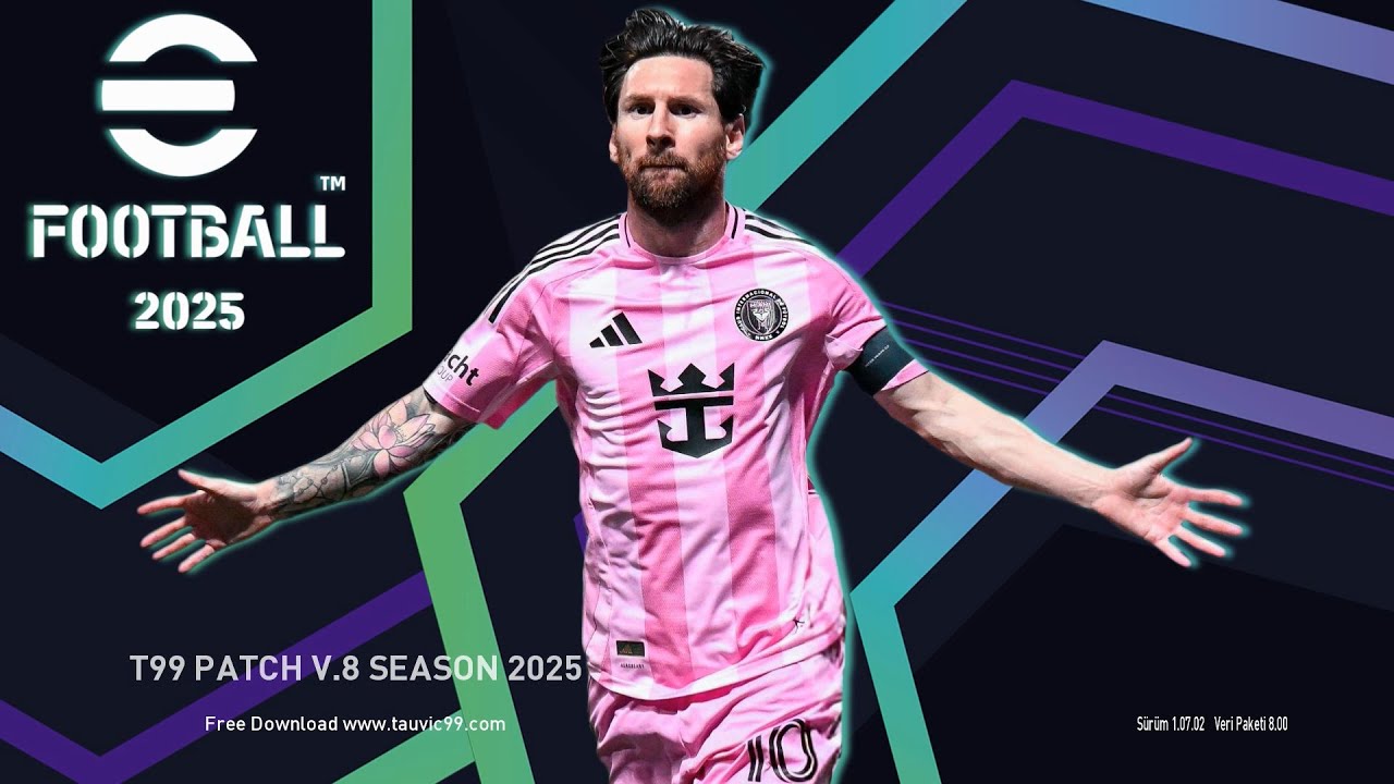 PES 2021 T99 V8 2024/2025 [ KURULUM ]