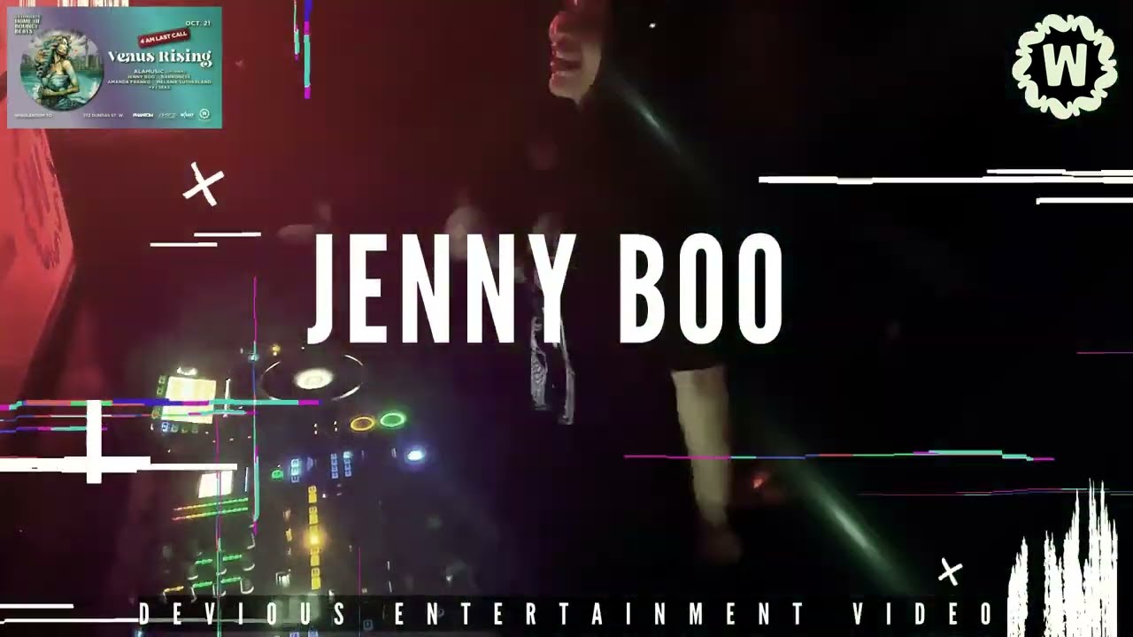 Jenny Boo (U.N.I) Toronto -  @wiggleroomtoronto  - Venus Rising - #torontodjs #femaledj #techhouse