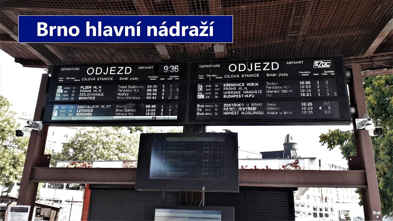 Announcement #9 | Brno hl.n. | Hlášení - INISS | CZ+EN