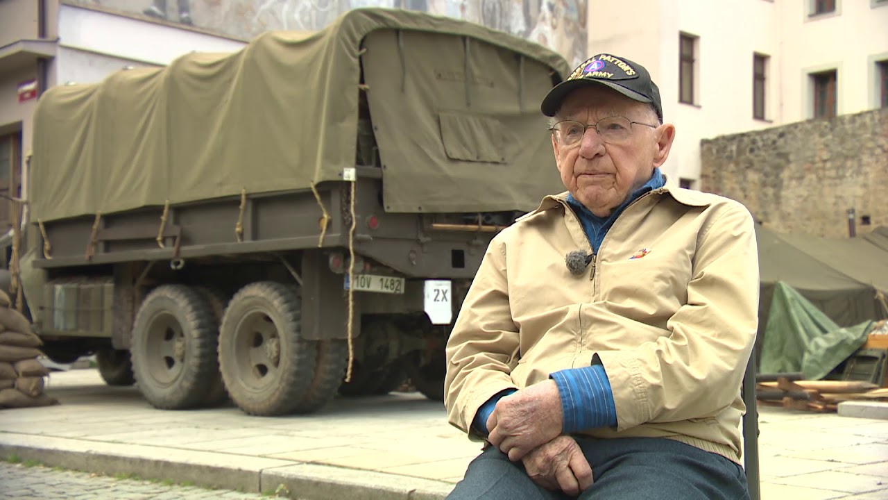 Vzpomínky veterána US Army na osvobozování Plzně