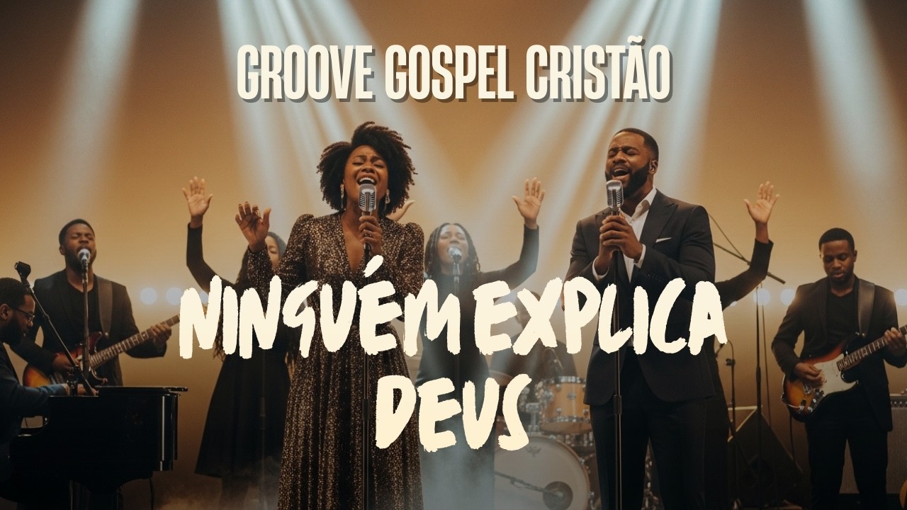 Ninguém Explica Deus - Preto no Branco | Versão Groove Gospel Cristão 🔥 | Louvor Soul&Blues