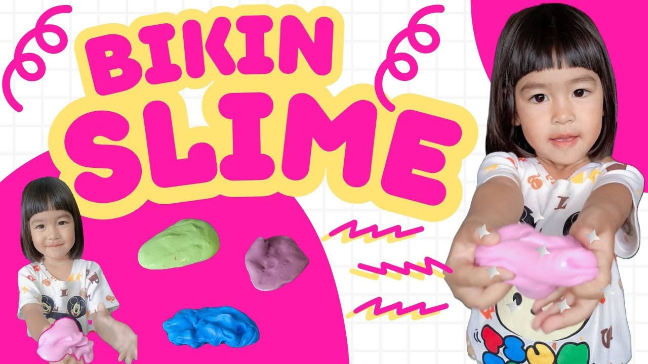 Tsabita Eksperimen Bikin Slime Bareng Kaka Syila Dan Abang Zian